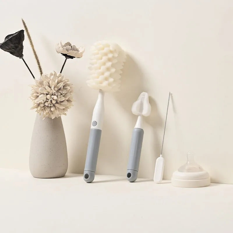 Brosse Biberon 3-en-1 – Nettoyage complet