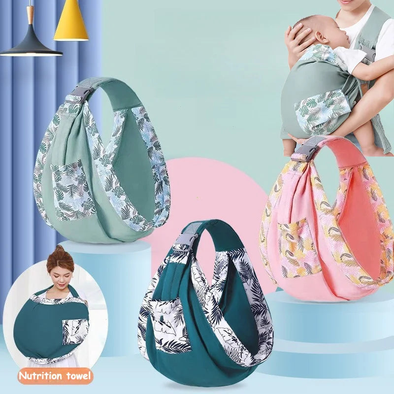 Porte-Bébé 2-en-1 avec Housse d’Allaitement – 0 à 36 Mois