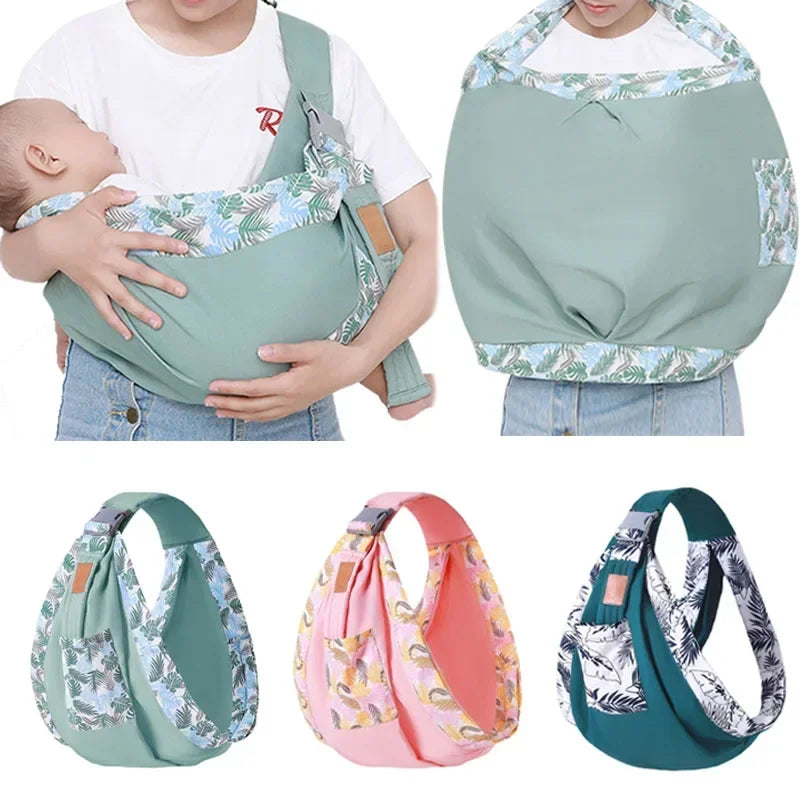 Porte-Bébé 2-en-1 avec Housse d’Allaitement – 0 à 36 Mois