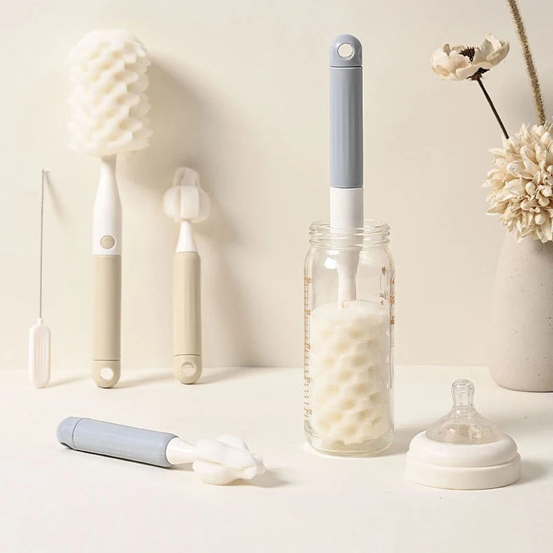 Brosse Biberon 3-en-1 – Nettoyage complet
